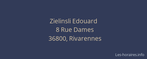 Zielinsli Edouard