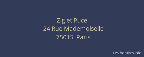 Zig et Puce