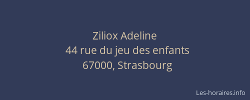 Ziliox Adeline