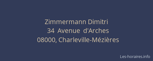 Zimmermann Dimitri