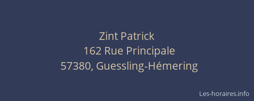 Zint Patrick