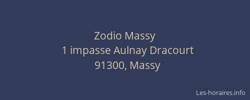 Zodio Massy