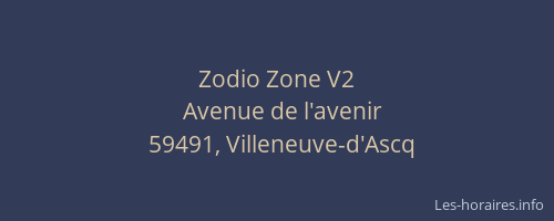 Zodio Zone V2