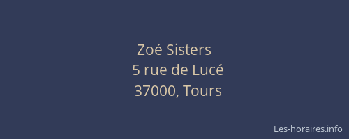 Zoé Sisters