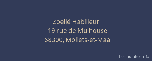 Zoellé Habilleur