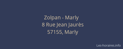 Zolpan - Marly