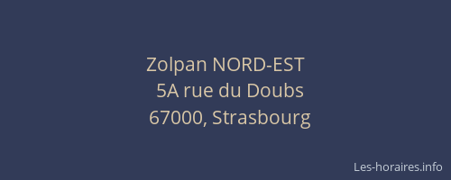 Zolpan NORD-EST