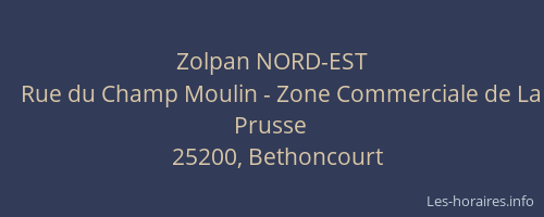 Zolpan NORD-EST