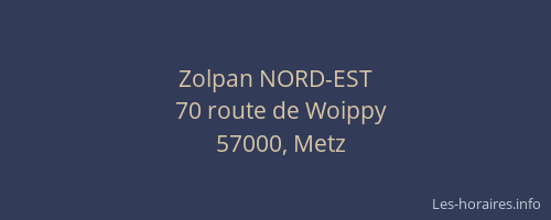 Zolpan NORD-EST
