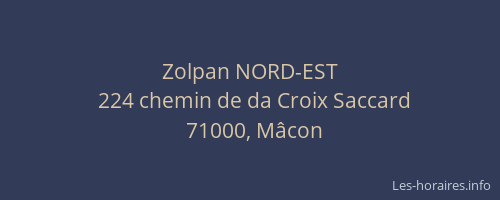 Zolpan NORD-EST