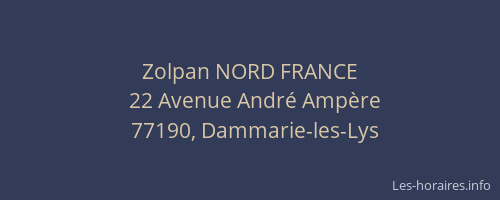 Zolpan NORD FRANCE