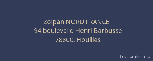 Zolpan NORD FRANCE