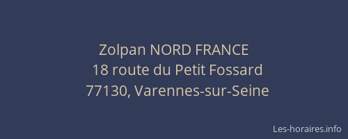 Zolpan NORD FRANCE