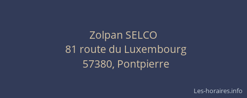 Zolpan SELCO