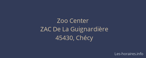 Zoo Center