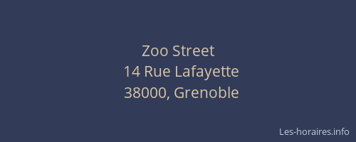 Zoo Street