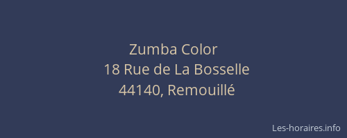 Zumba Color