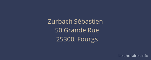 Zurbach Sébastien