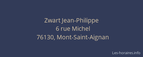 Zwart Jean-Philippe