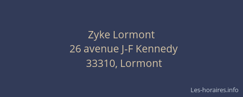 Zyke Lormont
